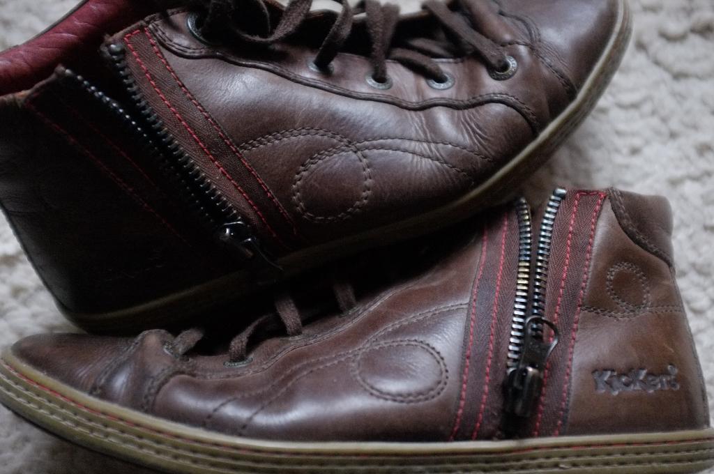 Kickers 44 schoenen, Bruin, Ophalen of Verzenden, Kickers, Gedragen