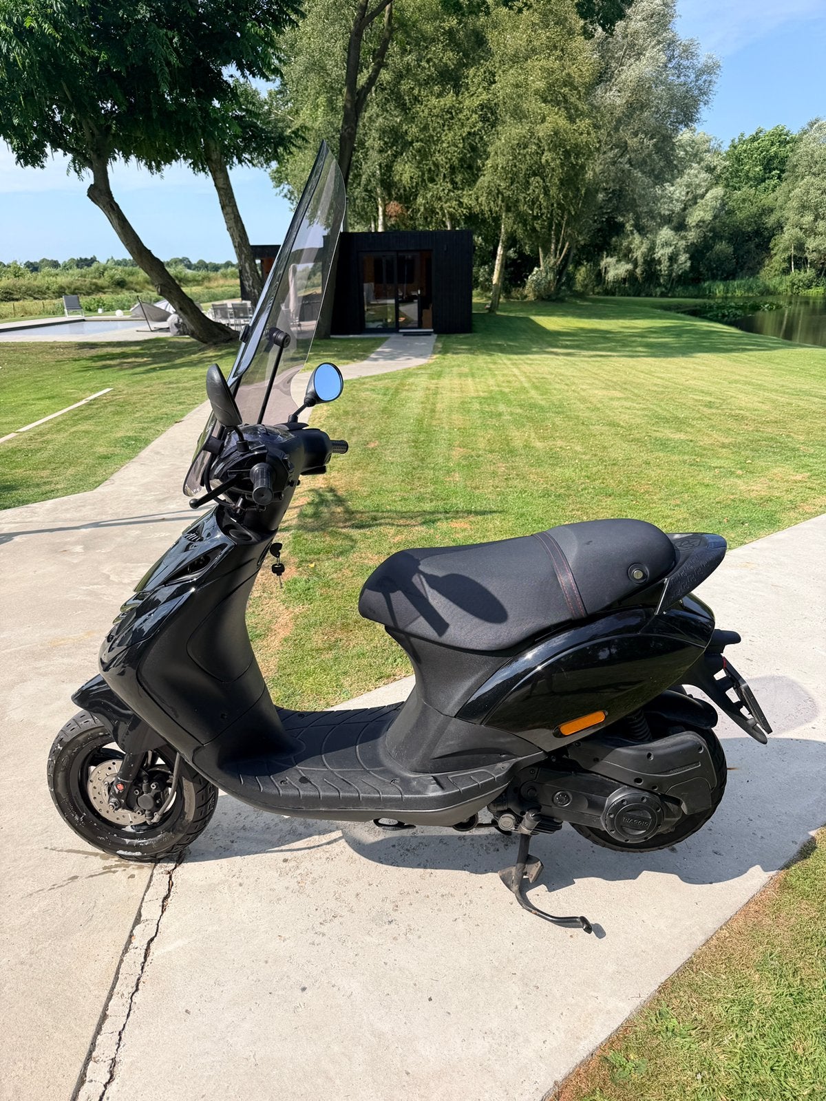 Piaggio zip 45 km, Ophalen, Zo goed als nieuw, Benzine, Zip