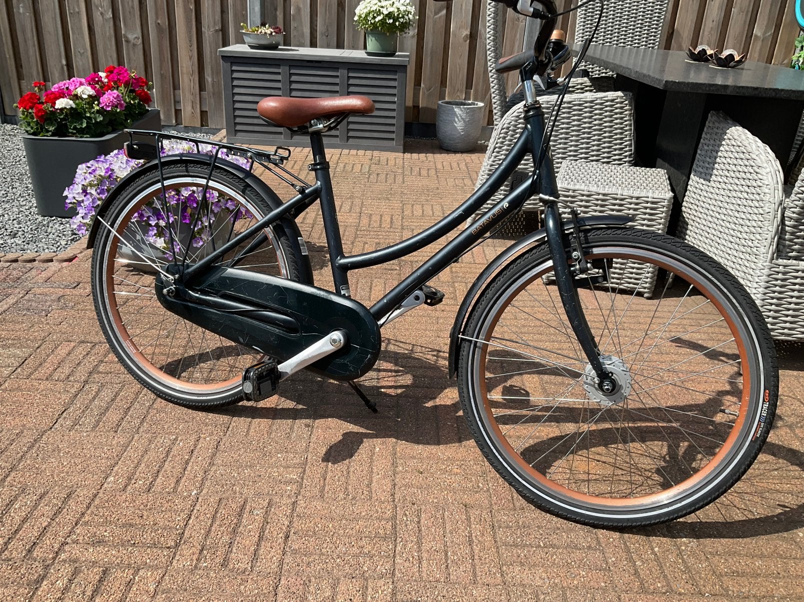 Batavus 24inch 7 versnellingen, Fietsen en Brommers, Fietsen | Meisjes, Ophalen, Gebruikt, 24 inch, Versnellingen