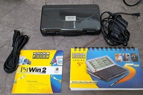 Psion Series 5mx PDA met accessoires, Ophalen of Verzenden, Gebruikt, Symbian, Overige merken