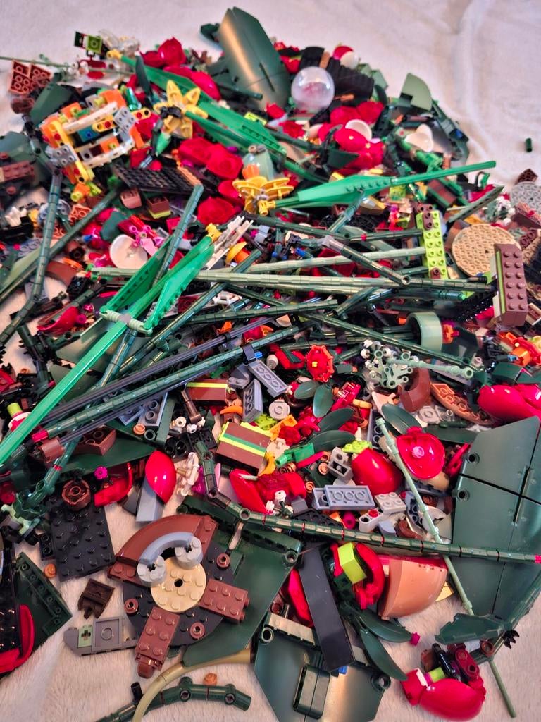 Veel lego botanical, Ophalen of Verzenden