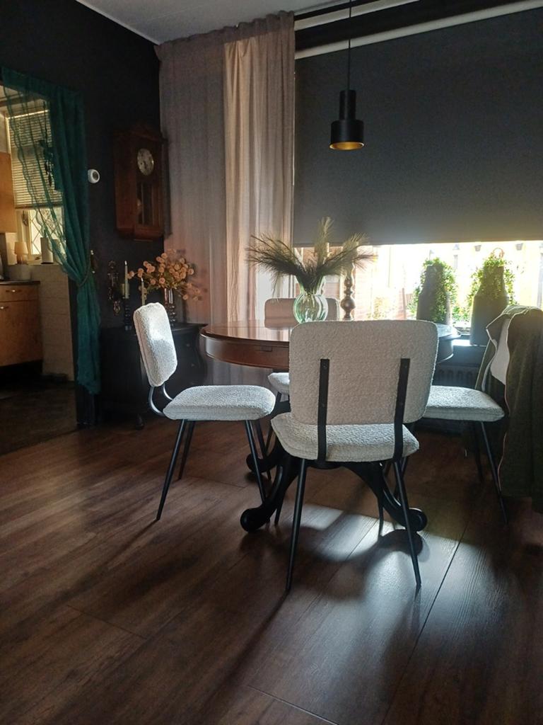 gratis eetafel plus eventueel ronde salon tafel, Gebruikt, 200 cm of meer, Eikenhout, Rond