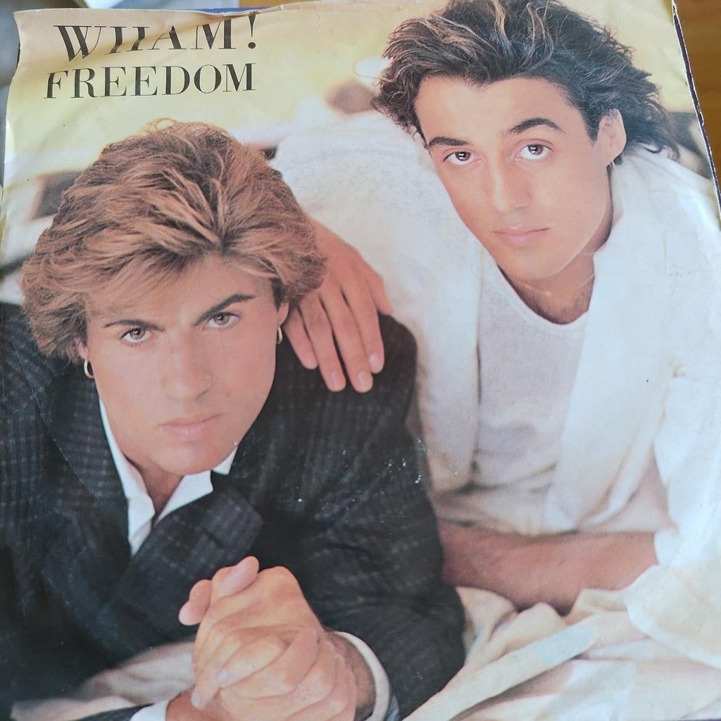Wham! Freedom - Vintage Vinyl Single, Ophalen of Verzenden, 1980 - 1989, Gebruikt, 7 inch