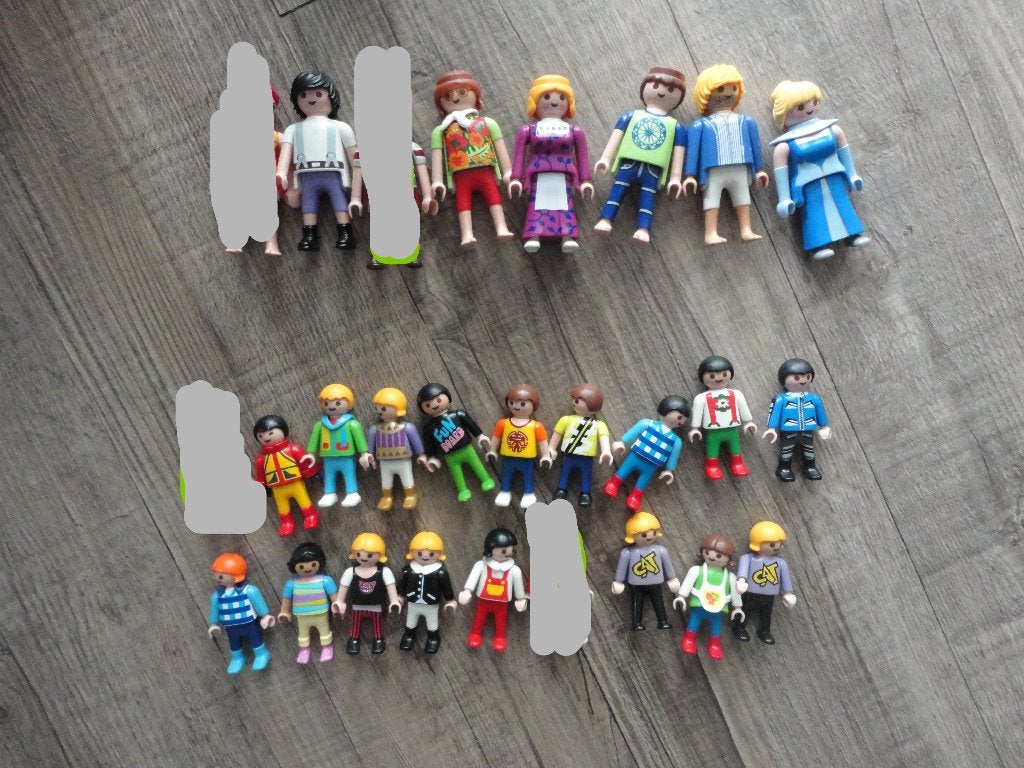 38 LEUKE PLAYMOBIL POPPETJES TE KOOP//1,- P STUK, Ophalen of Verzenden, Gebruikt