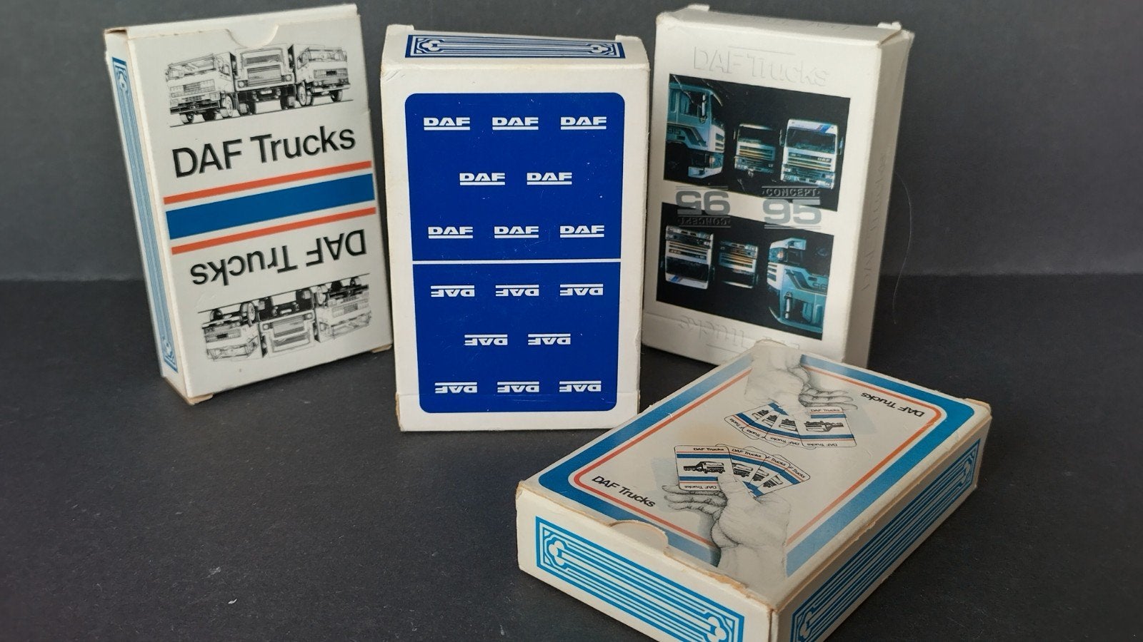 Daf kaart spel trucks & Parts 4x Pol, Verzamelen, Verzenden, ., Zo goed als nieuw, Eindhoven