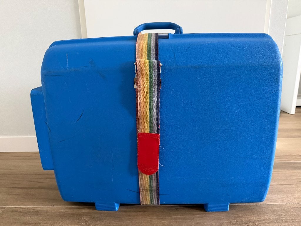 Grote Samsonite koffer, Gebruikt, Hard kunststof, 70 cm of meer, 55 cm of meer