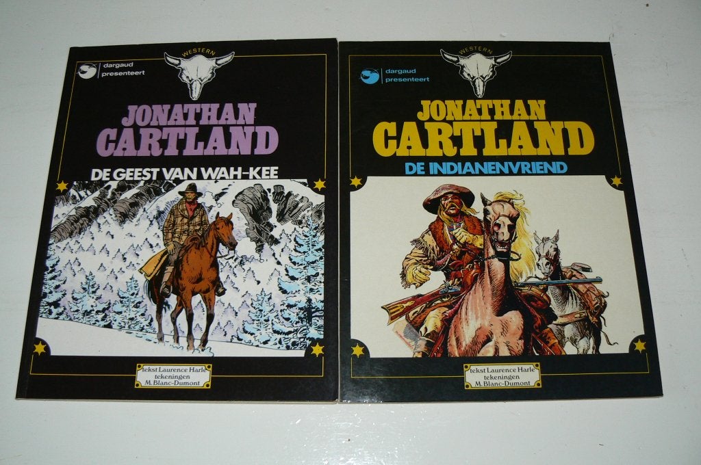Verzameling van 2 Jonathan Cartland albums Ook losse verkoop, Boeken, Meerdere stripboeken, Ophalen of Verzenden, Zo goed als nieuw