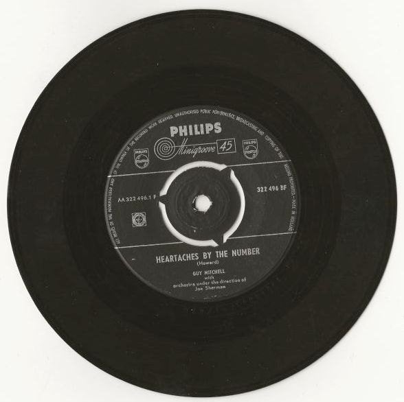 guy mitchell: heartaches by the number., Ophalen of Verzenden, Gebruikt, Pop