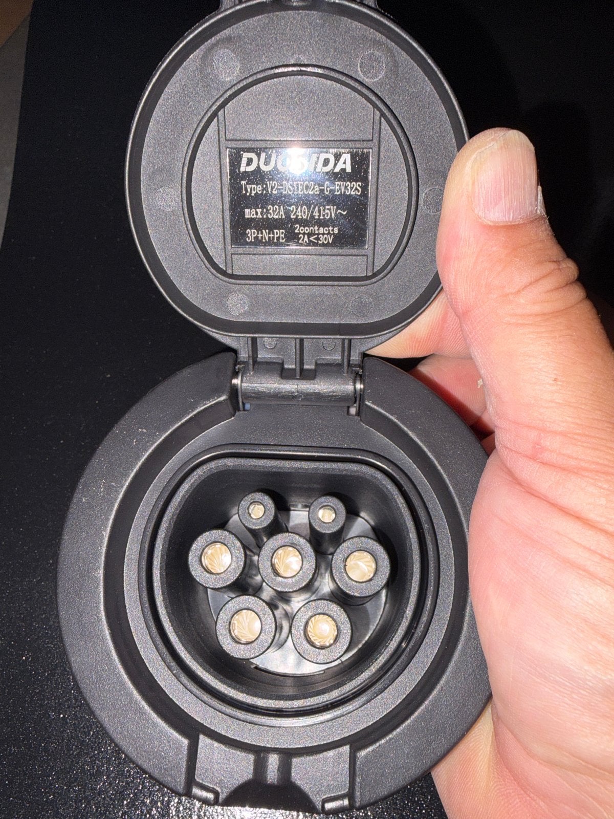 DUOSIDA Type 2 EV Laadcontactdoos 32A 415V, Ophalen of Verzenden, Nieuw, Universele onderdelen