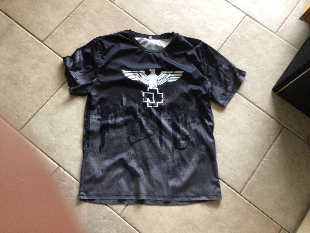 Rammstein t shirt, Onbekend, Zwart, Overige maten, Ophalen of Verzenden