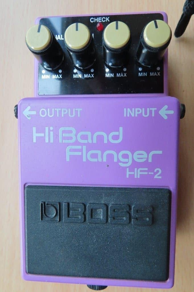 Gitaar effect pedal BOSS:  FLANGER HF-2, Muziek en Instrumenten, Effecten, Ophalen, Zo goed als nieuw, Overige typen