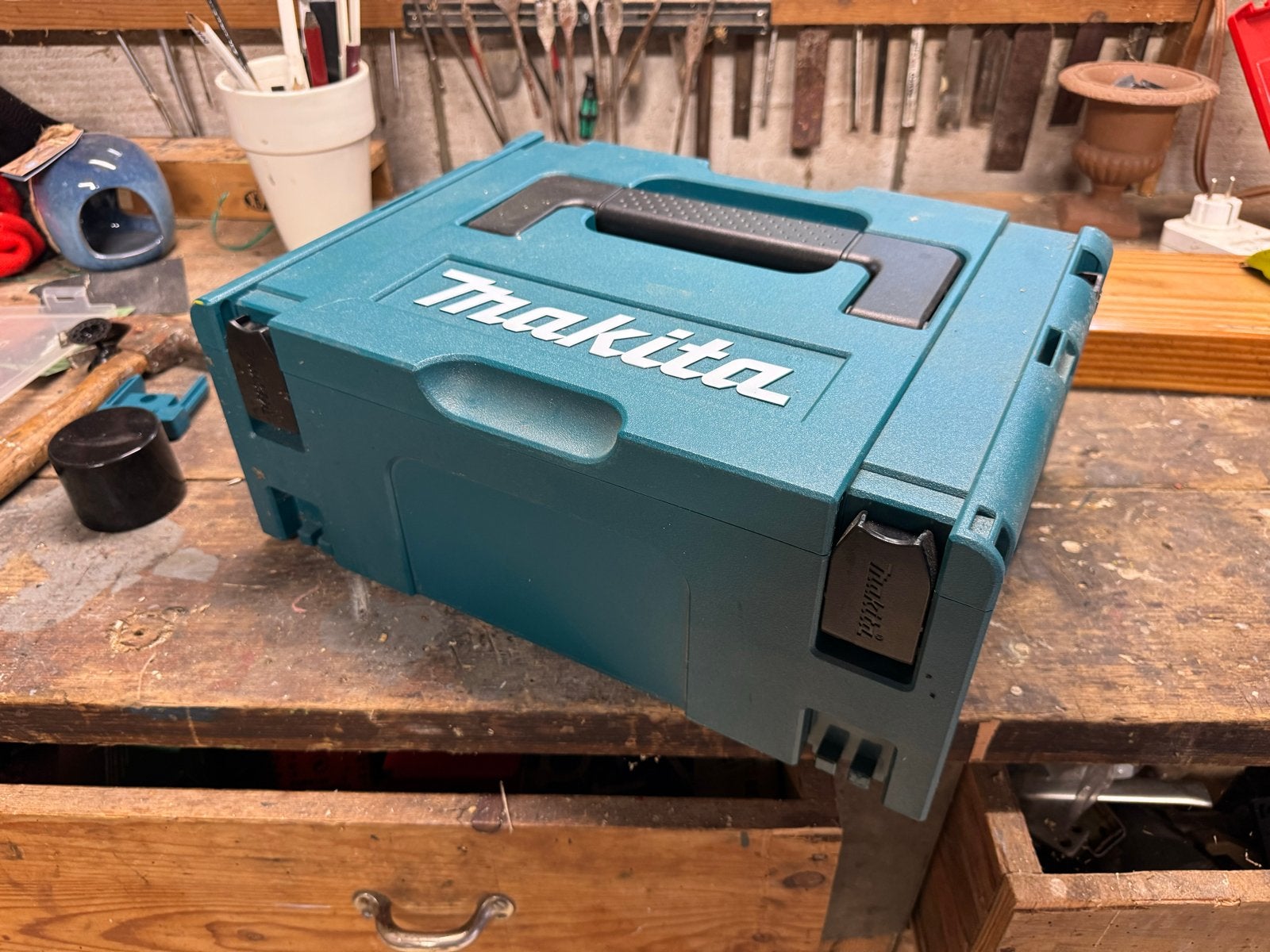 Makita Mbox koffer voor gereedschap, Ophalen of Verzenden, Gebruikt, Gereedschapsopslag, Makita