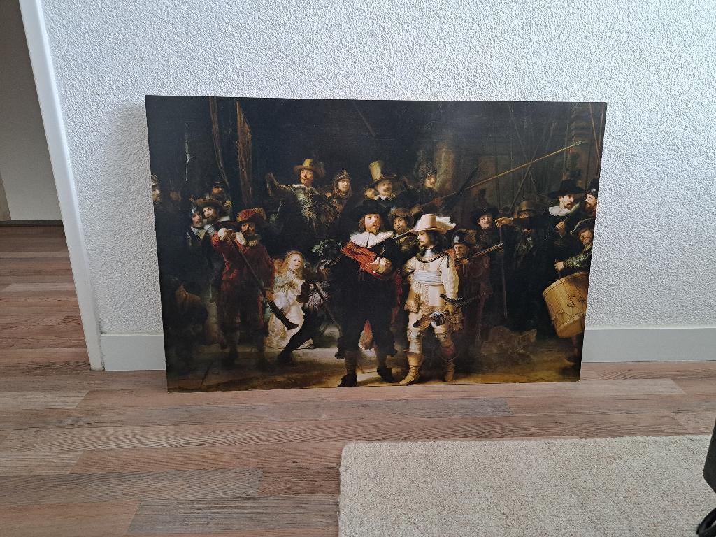 Nachtwacht schilderjj, Antiek en Kunst, Ophalen