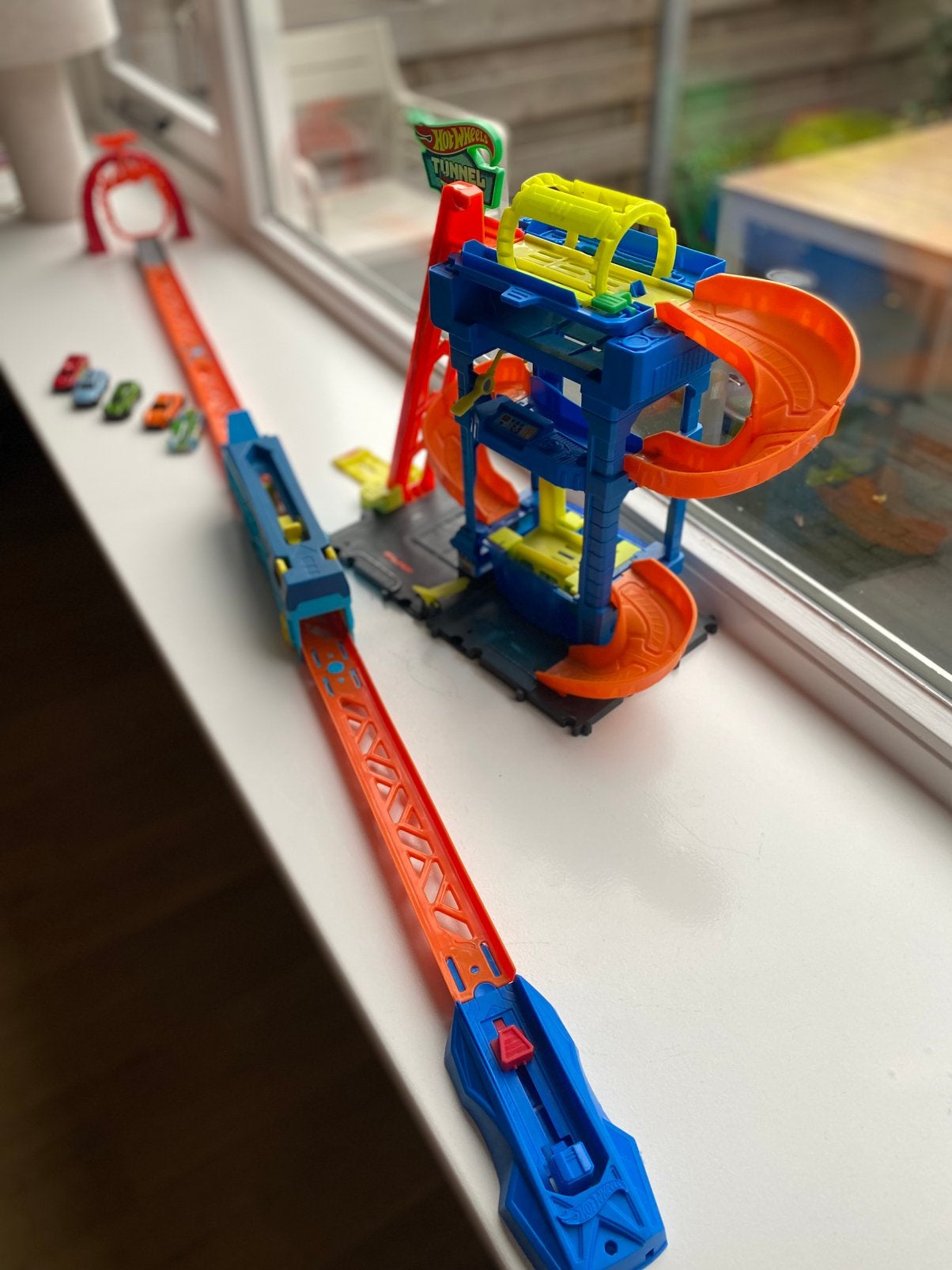 HotWheels baan NIEUWSTAAT, Ophalen of Verzenden, Zo goed als nieuw, Handmatig, Hot Wheels