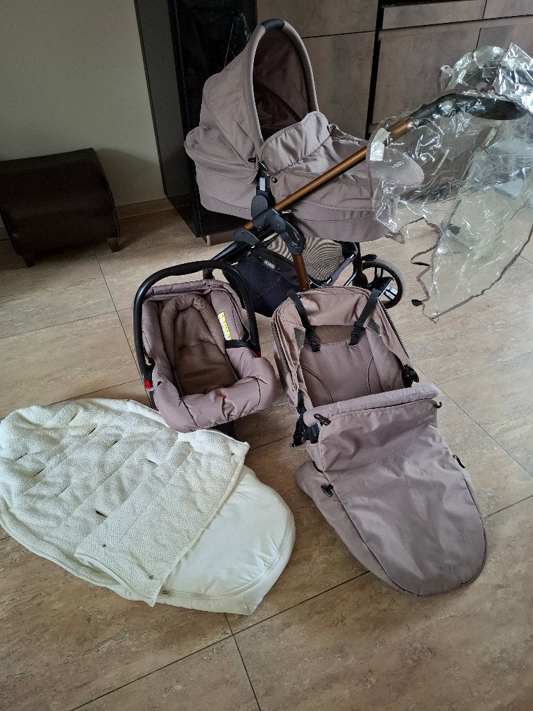 Combi kinderwagen Toppie, Gebruikt, Combiwagen, Met autostoeltje, Ophalen