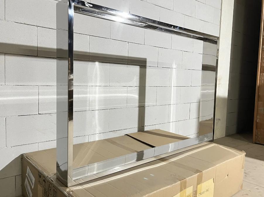 Exclusieve Rvs Tafelpoten set Gabriel. Chrome (Hoogte 72cm), Tafelpoot, Minder dan 50 cm, 50 tot 100 cm, Nieuw