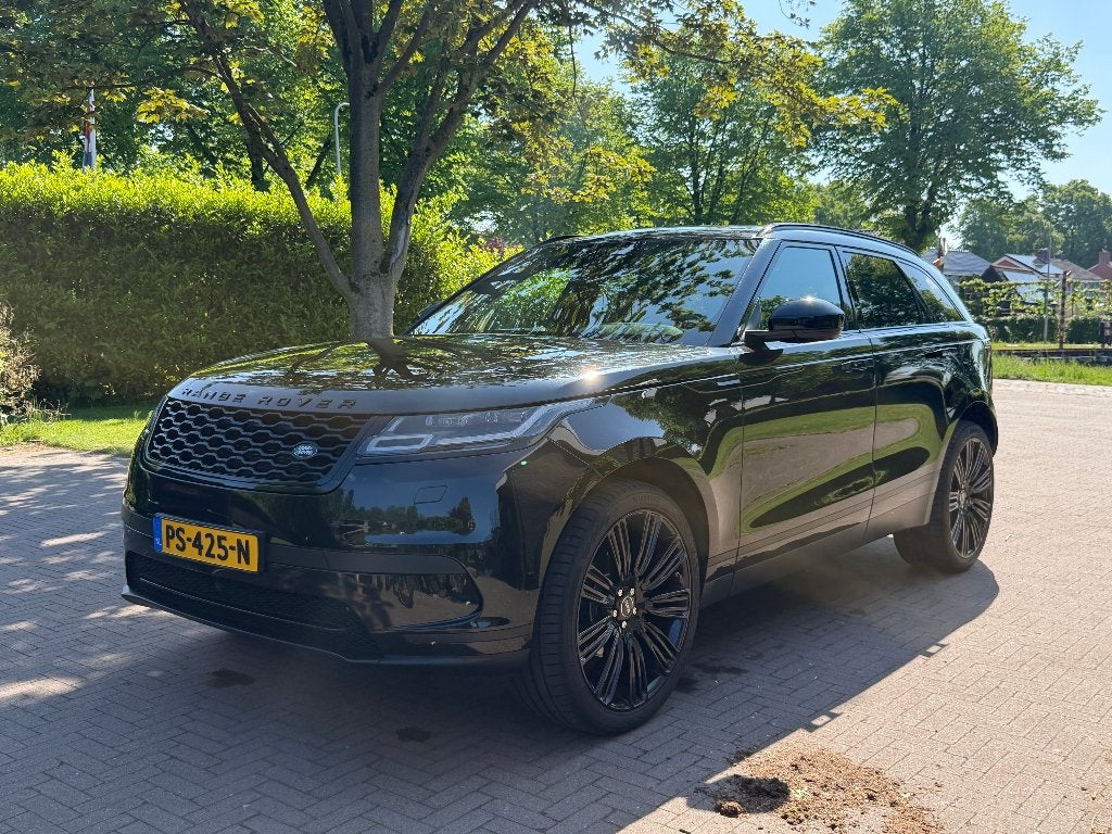 Land Rover Range Rover Velar 2.0 250pk AWD AUT 2017 Zwart, Zwart, 4 cilinders, Range Rover Velar, Zwart
