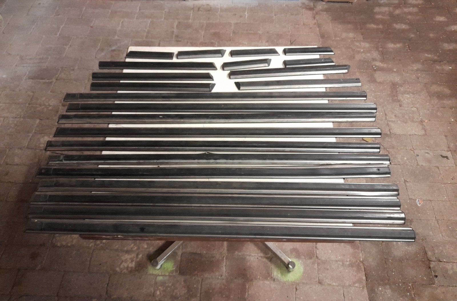 kadett d stootstrips / sierlijsten, Gebruikt, Deur, Links, Opel