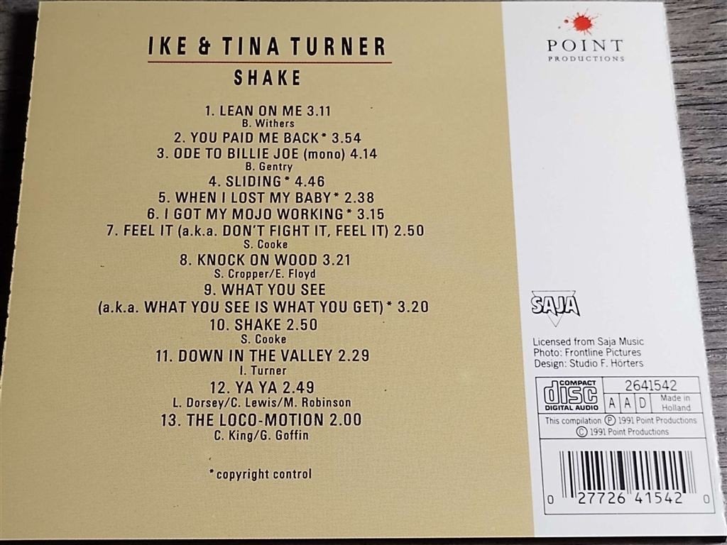 Ike & Tina Turner - Shake, Ophalen of Verzenden, Zo goed als nieuw, Soul