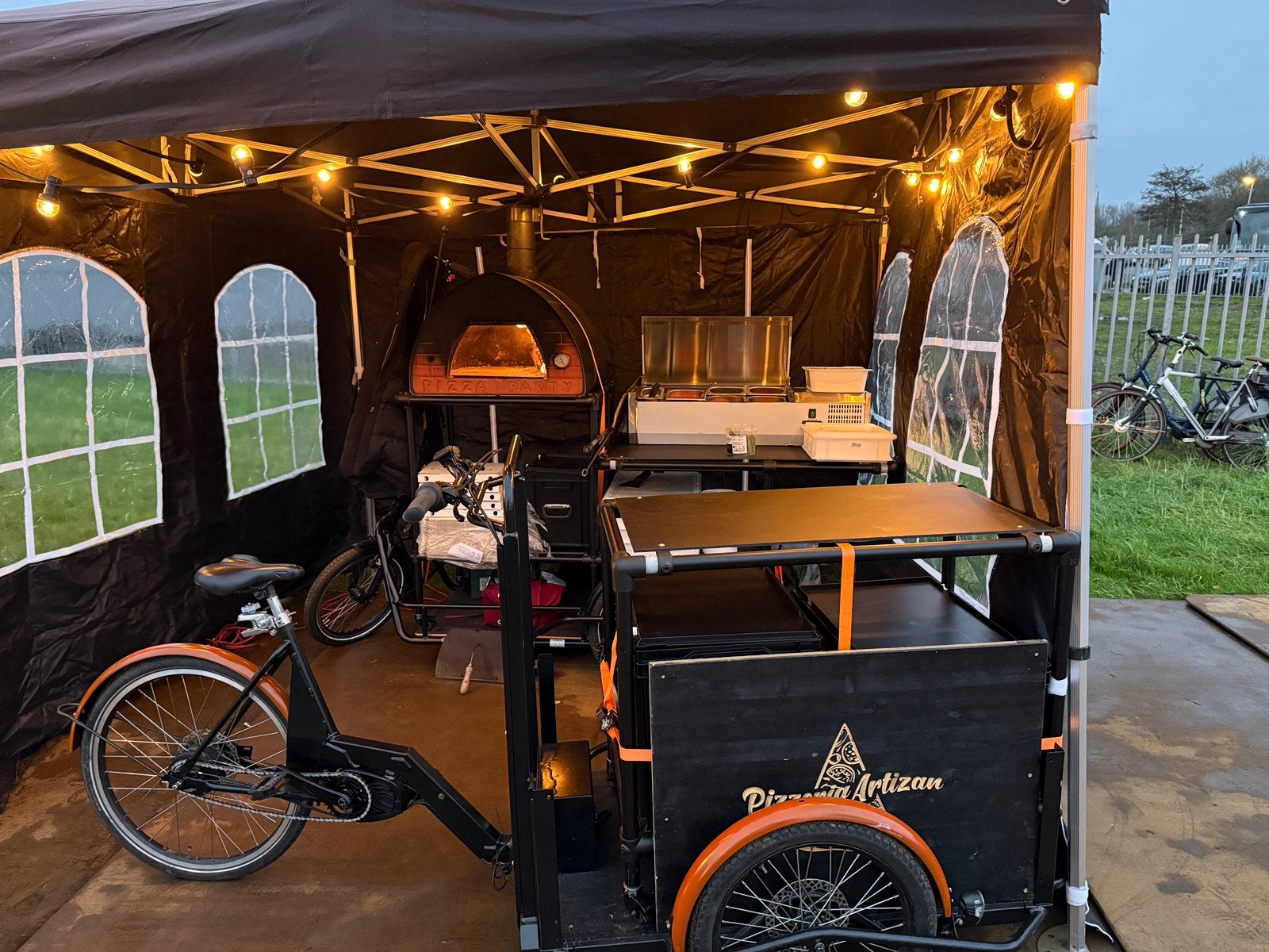 Pizza Fiets, Ophalen, Gebruikt, Goederen