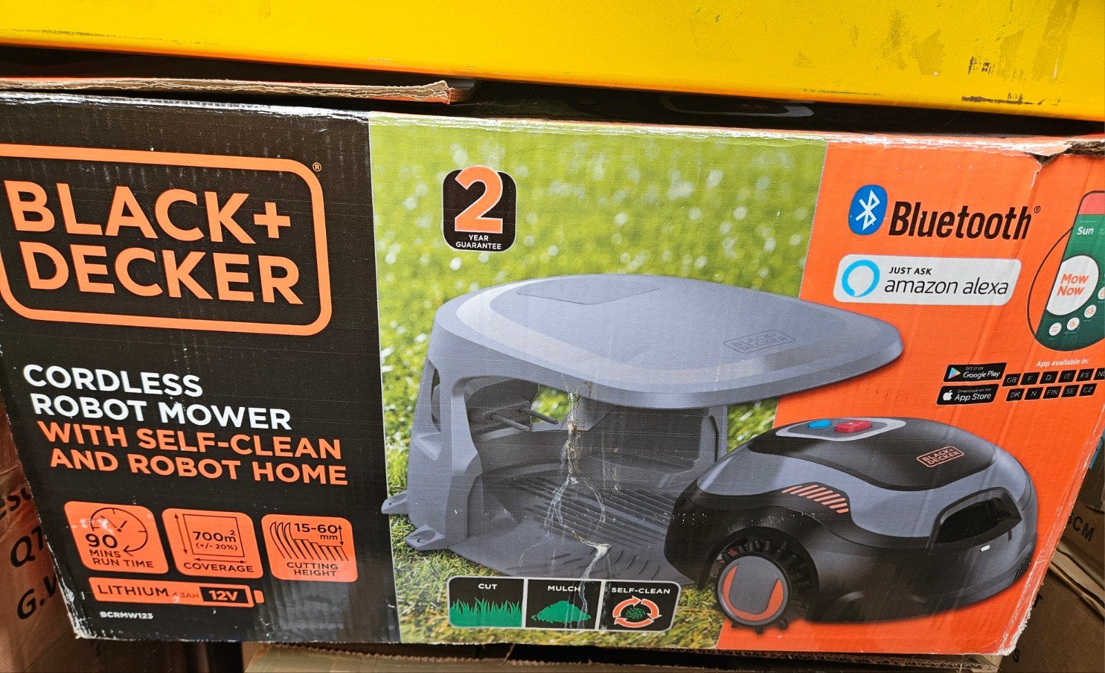 Black & Decker Robotmaaier  NIEUW in de doos, Ophalen of Verzenden, Nieuw, Minder dan 20 cm