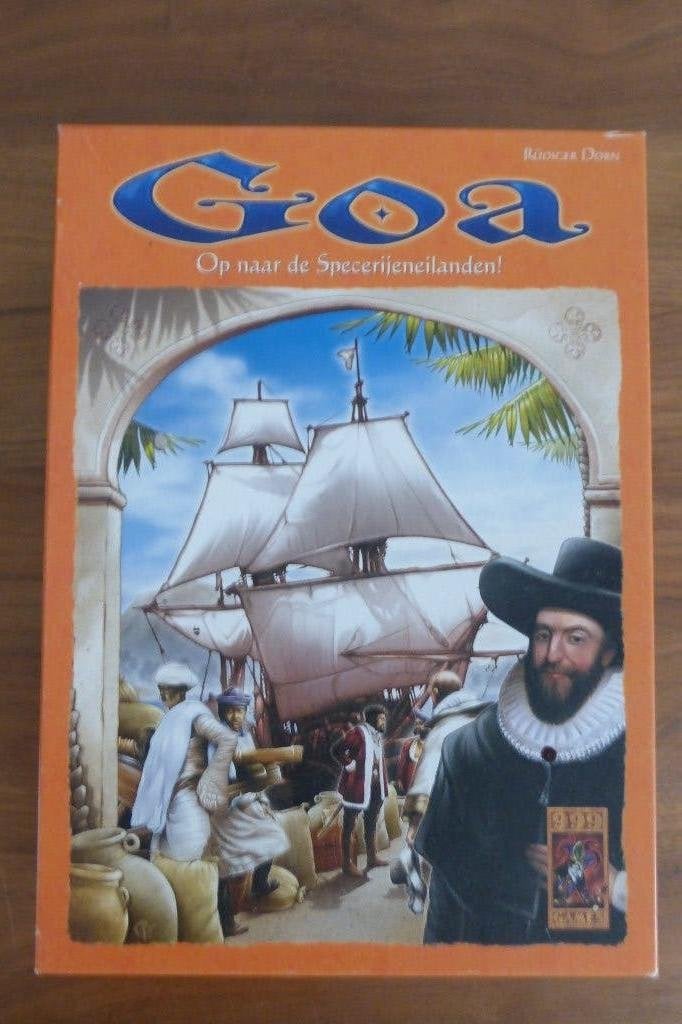 Goa bordspel, Hobby en Vrije tijd, Gezelschapsspellen | Bordspellen, Een of twee spelers, Ophalen of Verzenden, Nieuw, 999Games