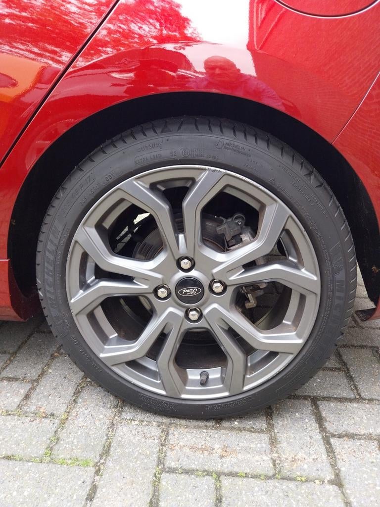 Gereserveerd!! Wielset Ford Fiesta ST line 2020, Ophalen, Gebruikt, Banden en Velgen, 17 inch