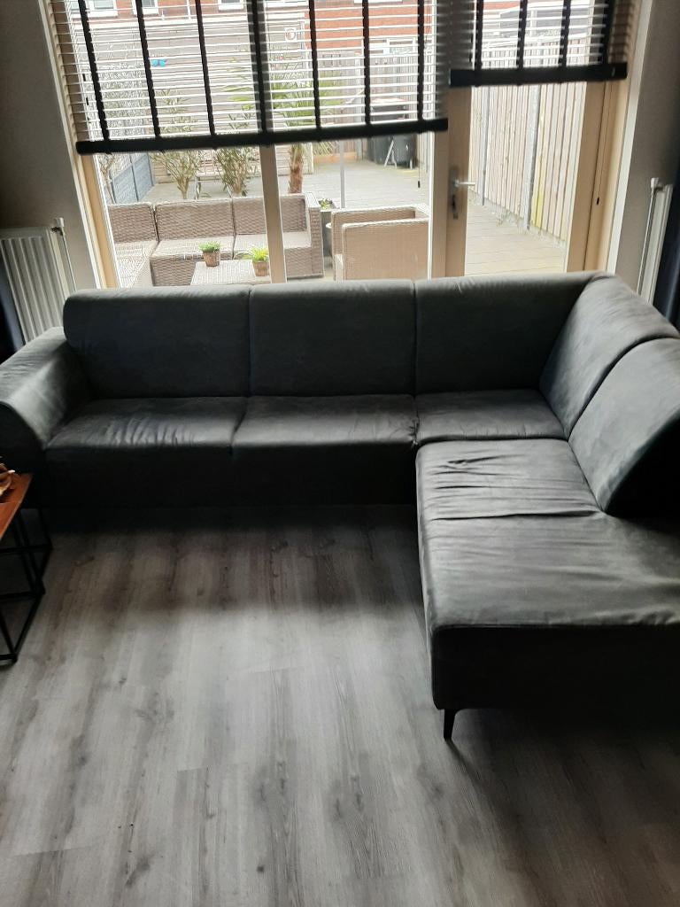 Hoekbank, Ophalen, Zo goed als nieuw, Stof