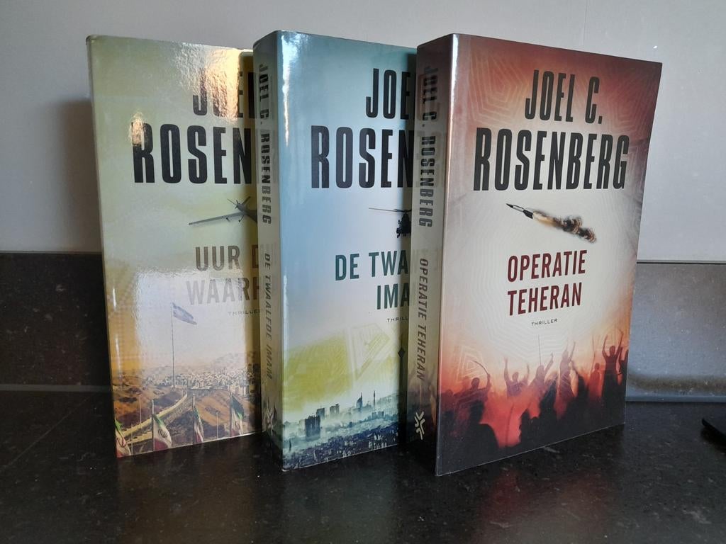 Trilogie David Shirazi - Joël C. Rosenberg Thrillers, Boeken, Thrillers, Ophalen of Verzenden, Zo goed als nieuw, Joel C. Rosenberg