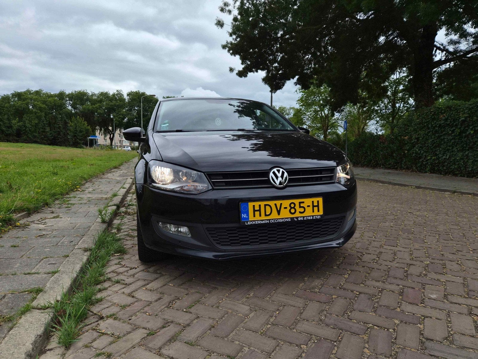 Volkswagen Polo Team 1.2 TSI 77KW 2010 Zwart, Voorwielaandrijving, Euro 5, Zwart, 988 kg
