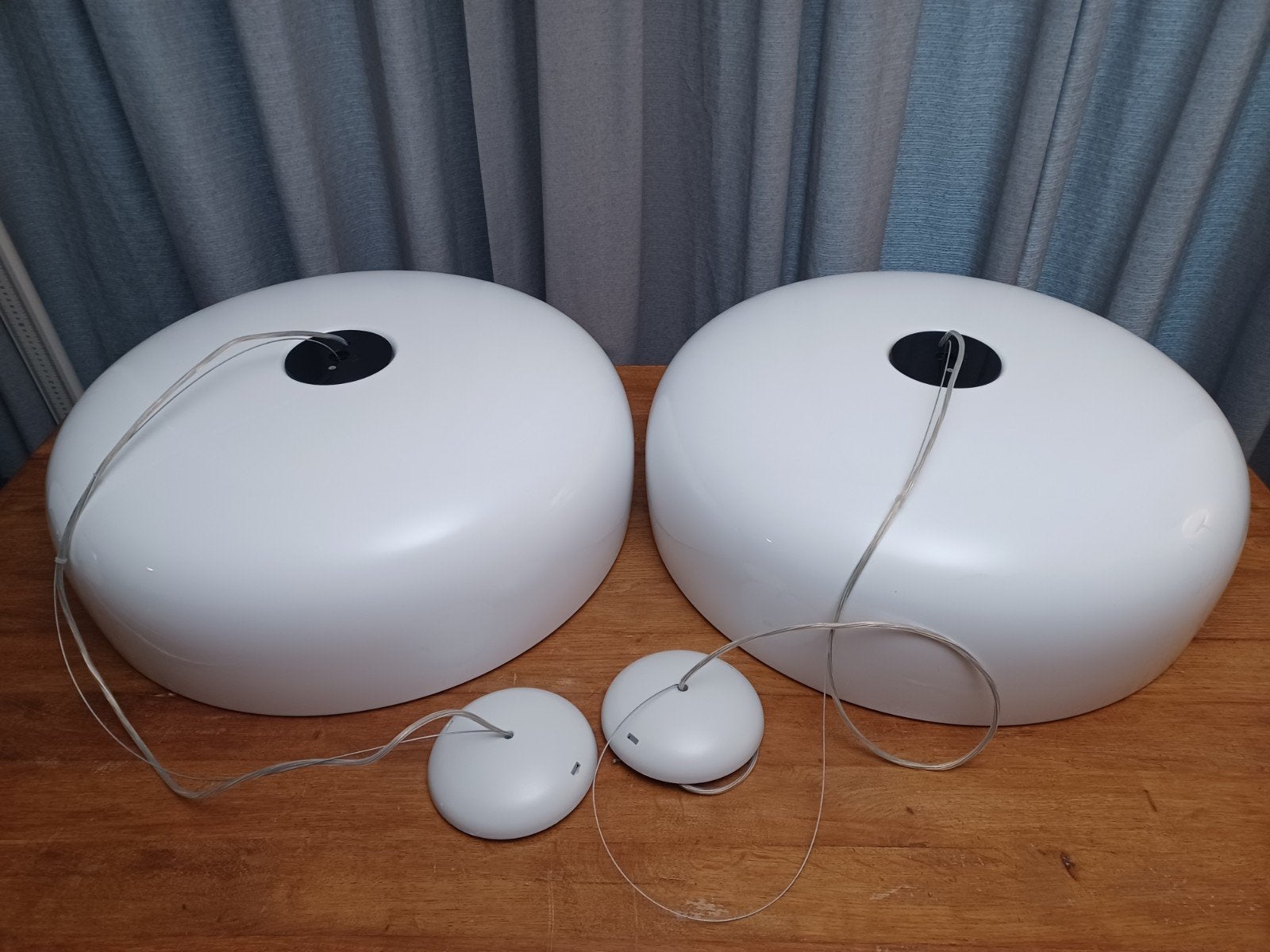 2X Flos Smithfield S design hanglamp, 59 X 59 X 20 cm, Gebruikt, Flos, Ophalen of Verzenden, Flos