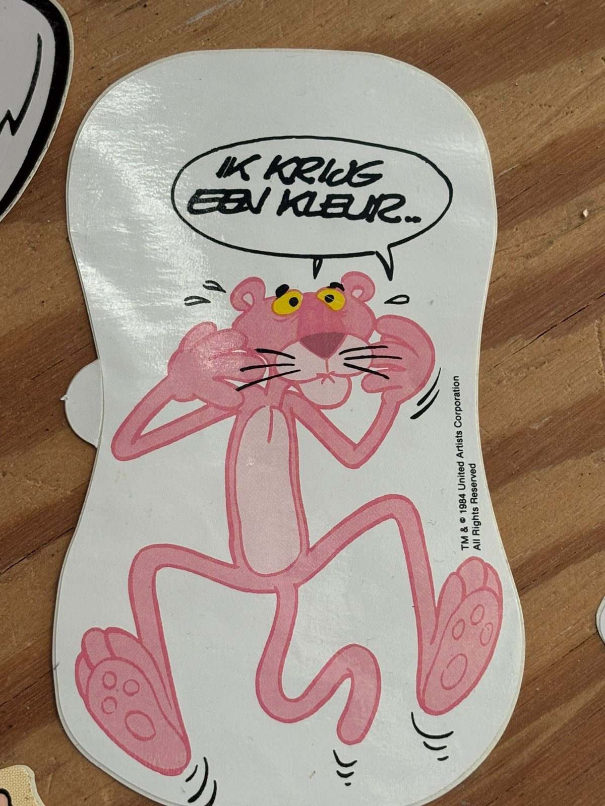 Mooie set vintage stickers jaren '70 & '80, Hobby en Vrije tijd, Ophalen of Verzenden, Zo goed als nieuw, Meerdere stickers
