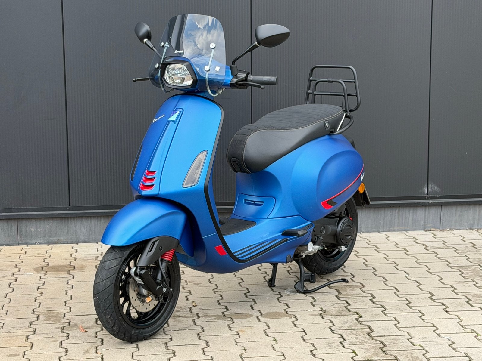 Vespa Sprint 50cc Mat Blauw 2020, Fietsen en Brommers, Ophalen, Gebruikt, Maximaal 45 km/u, Vespa S