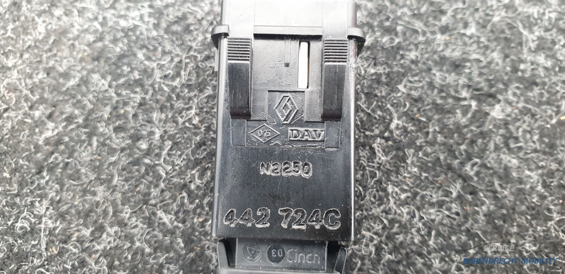 Gevarenlicht schakelaar Laguna II Renault origineel gebruikt, Renault Group, Gebruikt, Contact.group@renault.com, Renault