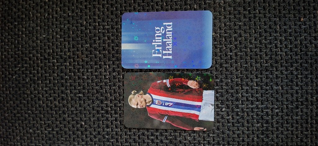 Diverse trading cards Erling Haaland #2 Man City / Dortmund, Ophalen of Verzenden, Nieuw, Buitenlandse clubs, Spelerskaart
