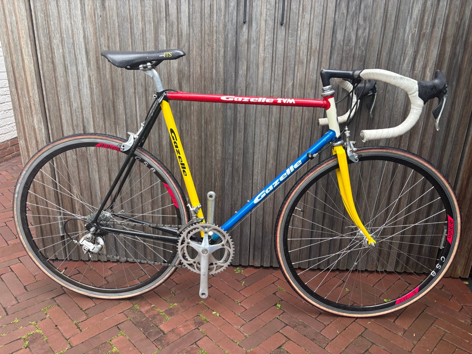 Gazelle TVM Racefiets, 28 inch, Gebruikt, Ophalen of Verzenden, 57 tot 61 cm