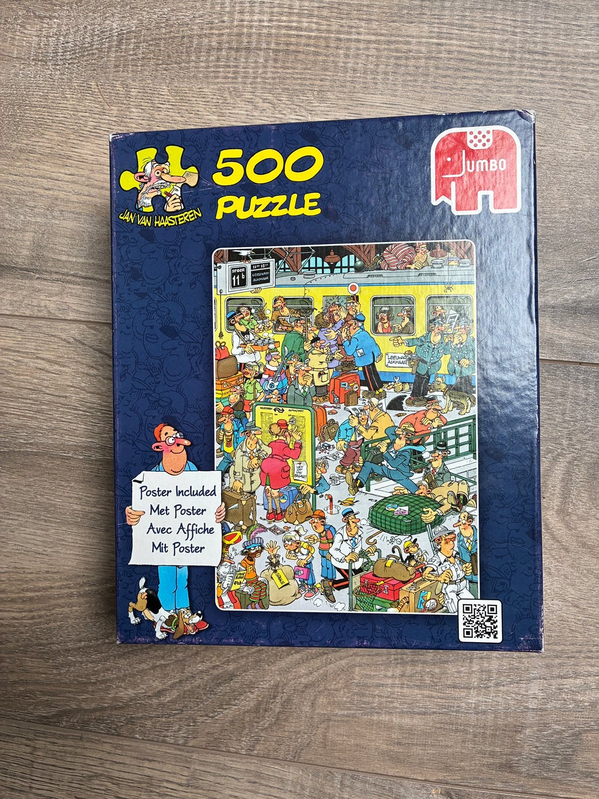 Jan van Haasteren “ Perrongeluk” 500 stukjes, Ophalen of Verzenden, 500 t/m 1500 stukjes, Zo goed als nieuw