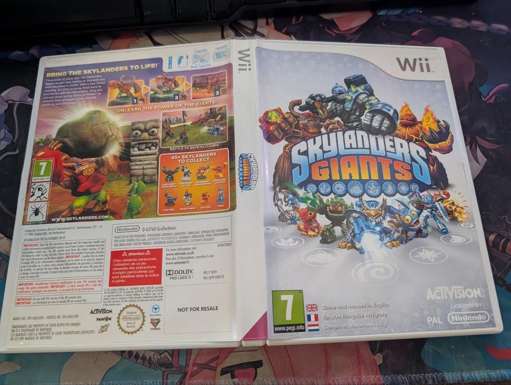 Skylanders Giants - Nintendo Wii, Avontuur en Actie, Gebruikt, 1 speler, Ophalen of Verzenden