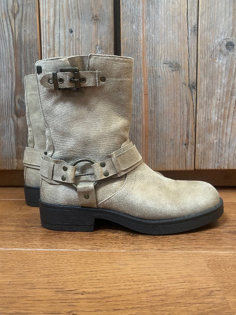 Biker boots /enkellaarzen/ enkellaarzen 39, Kleding | Dames, Overige kleuren, Lage of Enkellaarzen, Zo goed als nieuw, Mtng