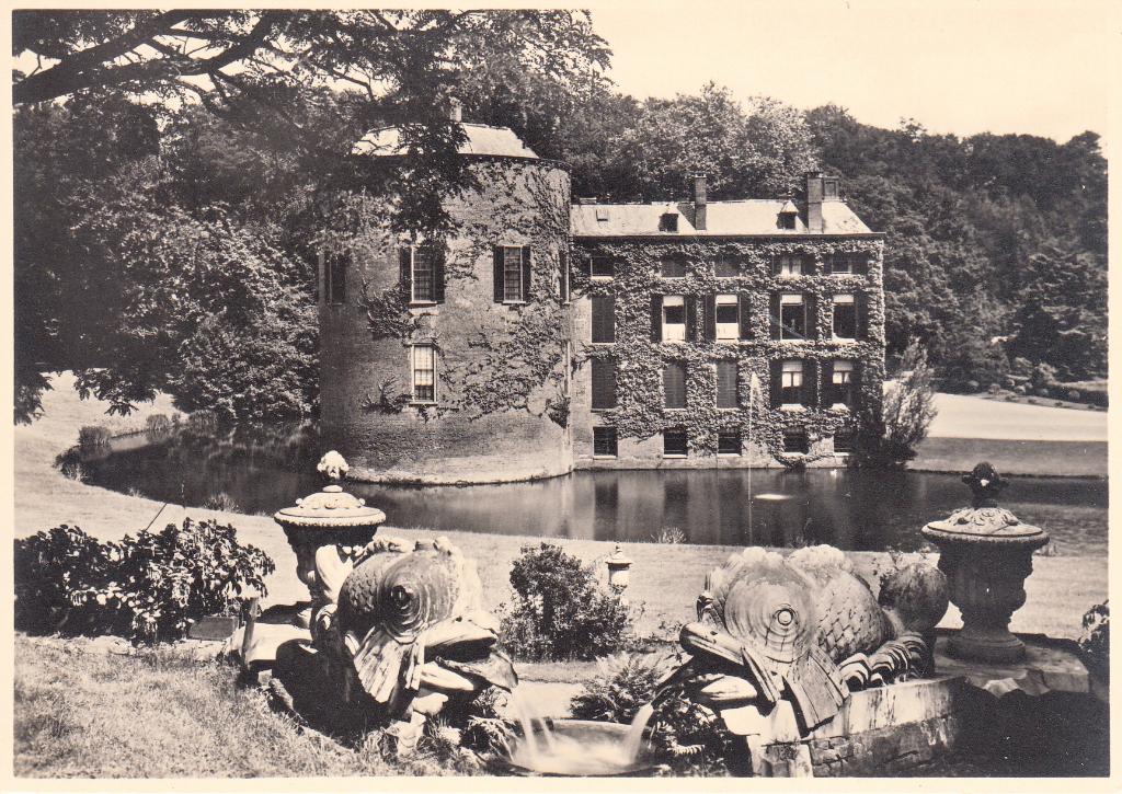 Rozendaal (Gld.)  -  Kasteel Rozendaal        =0065/66=, Ophalen of Verzenden, 1940 tot 1960, Ongelopen, Gelderland
