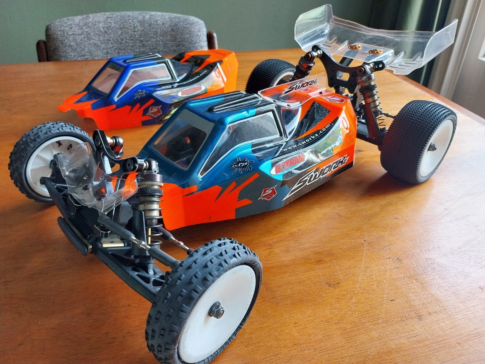 Sworkz S12-1M 1:10 2WD RC Wedstrijd Buggy, Elektro, Gebruikt, Auto offroad, Ophalen of Verzenden