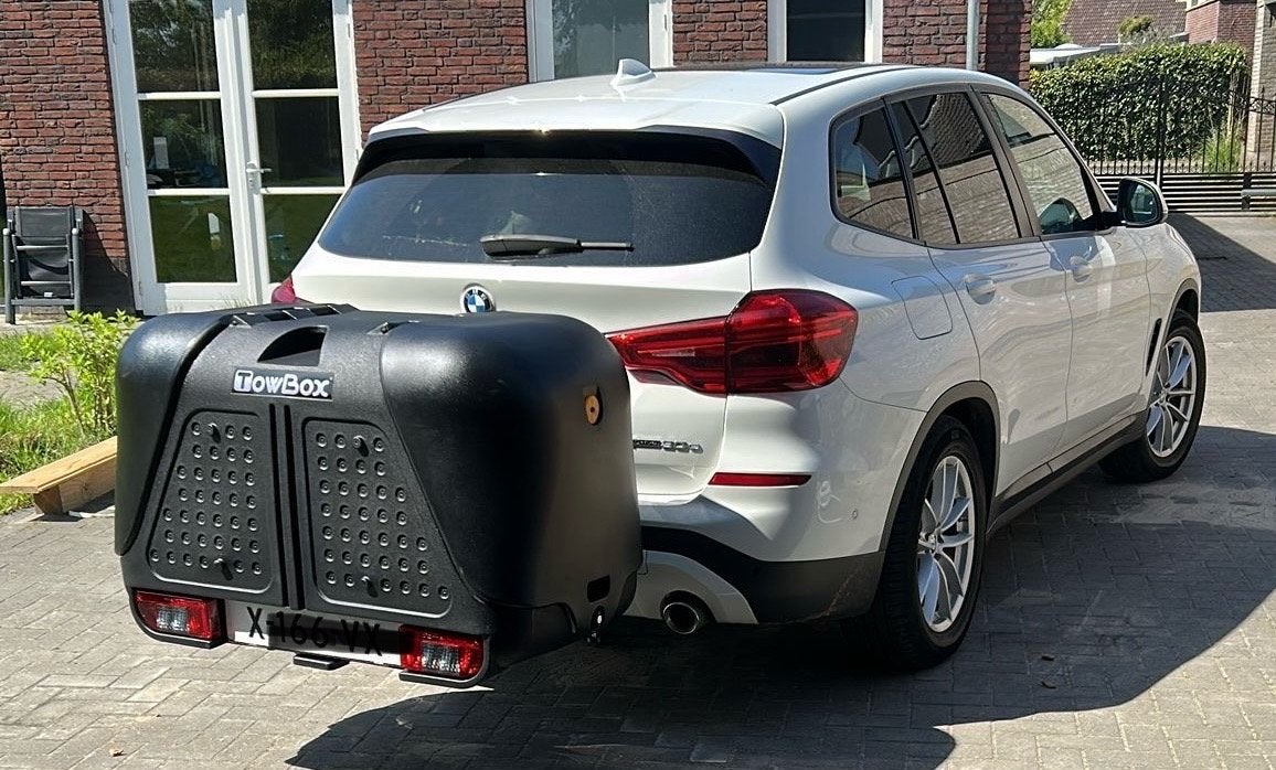 TowBox V2 te huur - trekhaakkoffer bagagebak koffer, Ophalen, Gebruikt