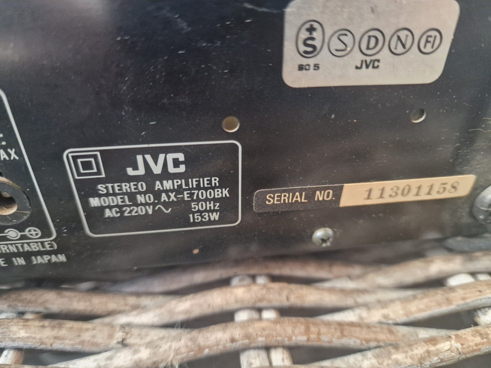 Foto 9 van Complete JVC Hifi-toren uit de jaren '80 - Vintage Audio