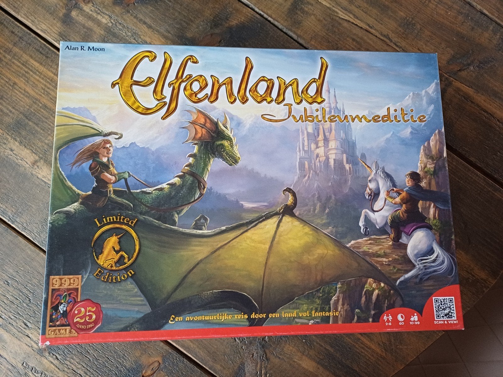 Elfenland Jubileumeditie - Limited Edition Bordspel, Drie of vier spelers, Ophalen of Verzenden, Zo goed als nieuw, 999 Games