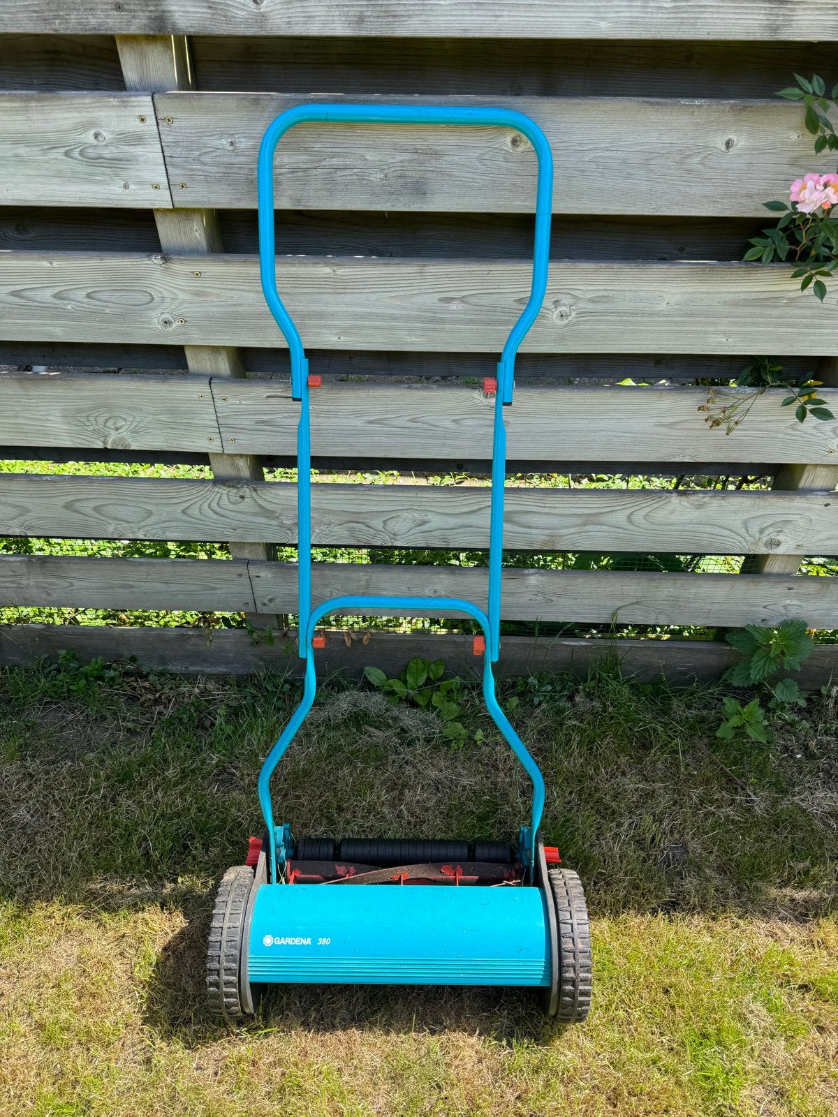 Gardena 380 Handgrasmaaier, Ophalen, Handgrasmaaier, Zo goed als nieuw, 30 t/m 39 cm