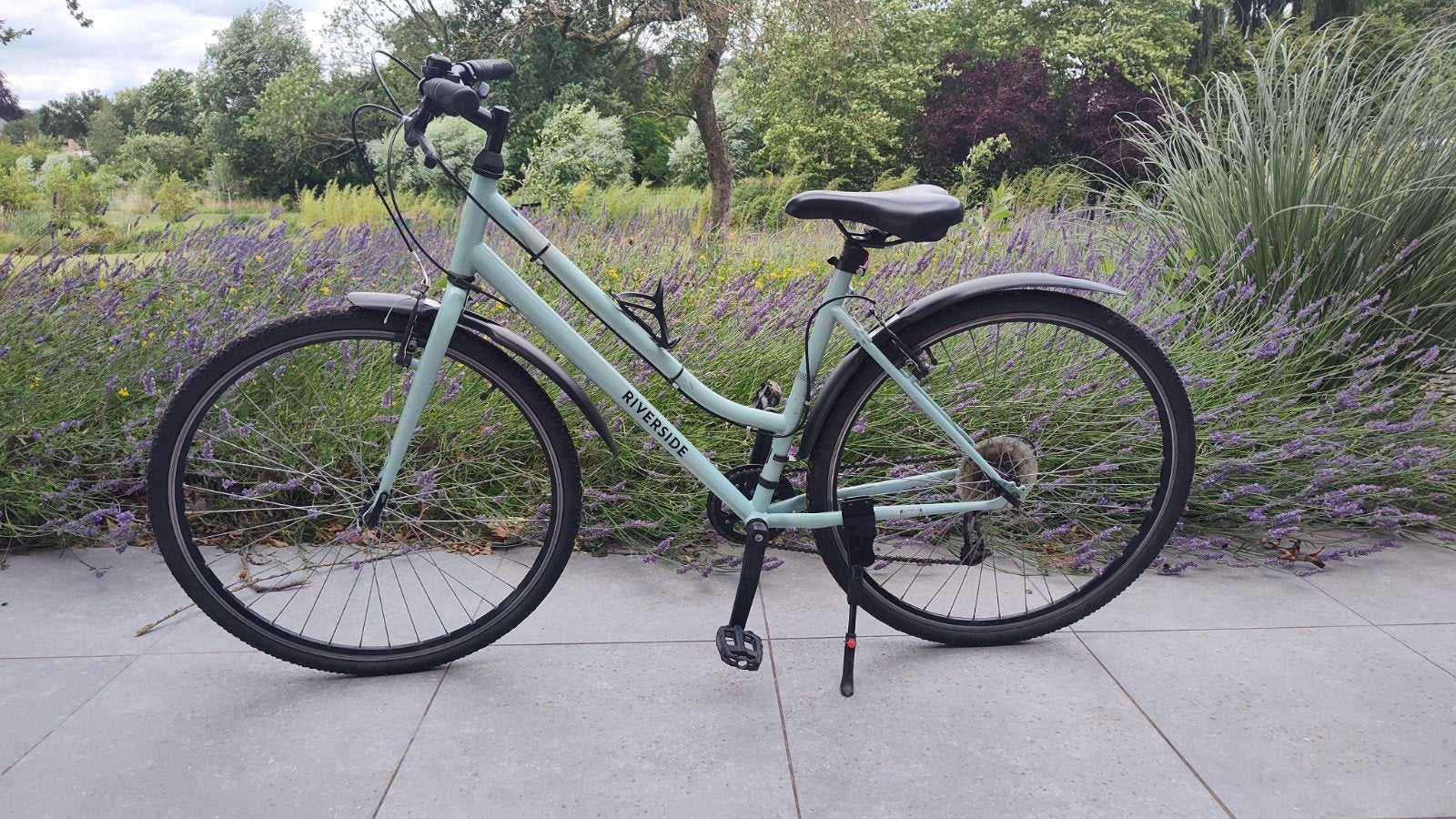 Decathlon Riverside damesfiets maat Medium / maat 2, 28 inch, Ophalen, Gebruikt