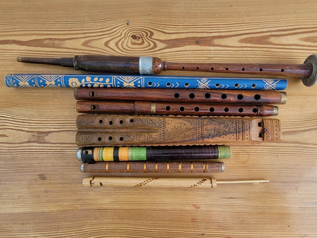 Diverse houten FLUITEN, Muziek en Instrumenten, Verzenden, Koperblazer