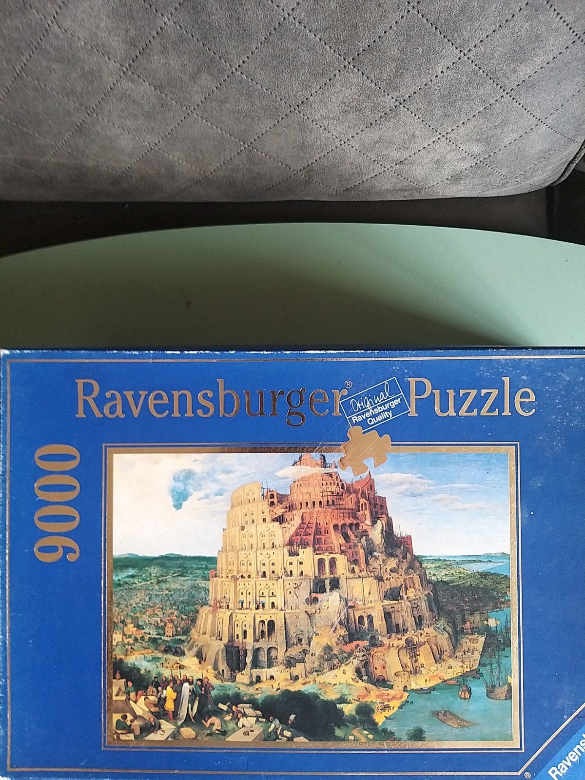 Ravensburger Legpuzzel De Toren van Babel 9000 stukjes, Ophalen of Verzenden, Meer dan 1500 stukjes, Zo goed als nieuw, Legpuzzel