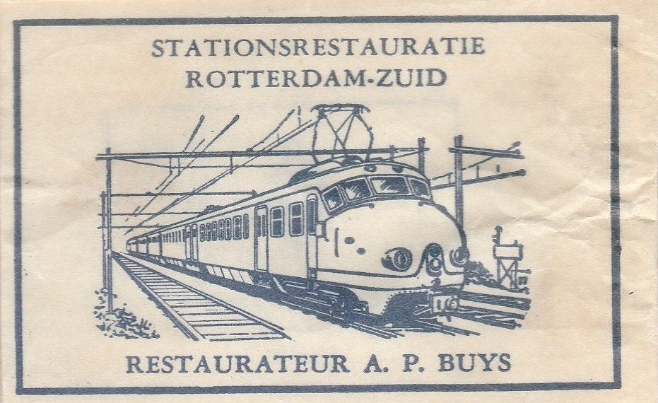 hondenkop trein helikopter station Oss Rotterdam Hofplein, Ophalen of Verzenden, Zo goed als nieuw, Trein, Overige typen