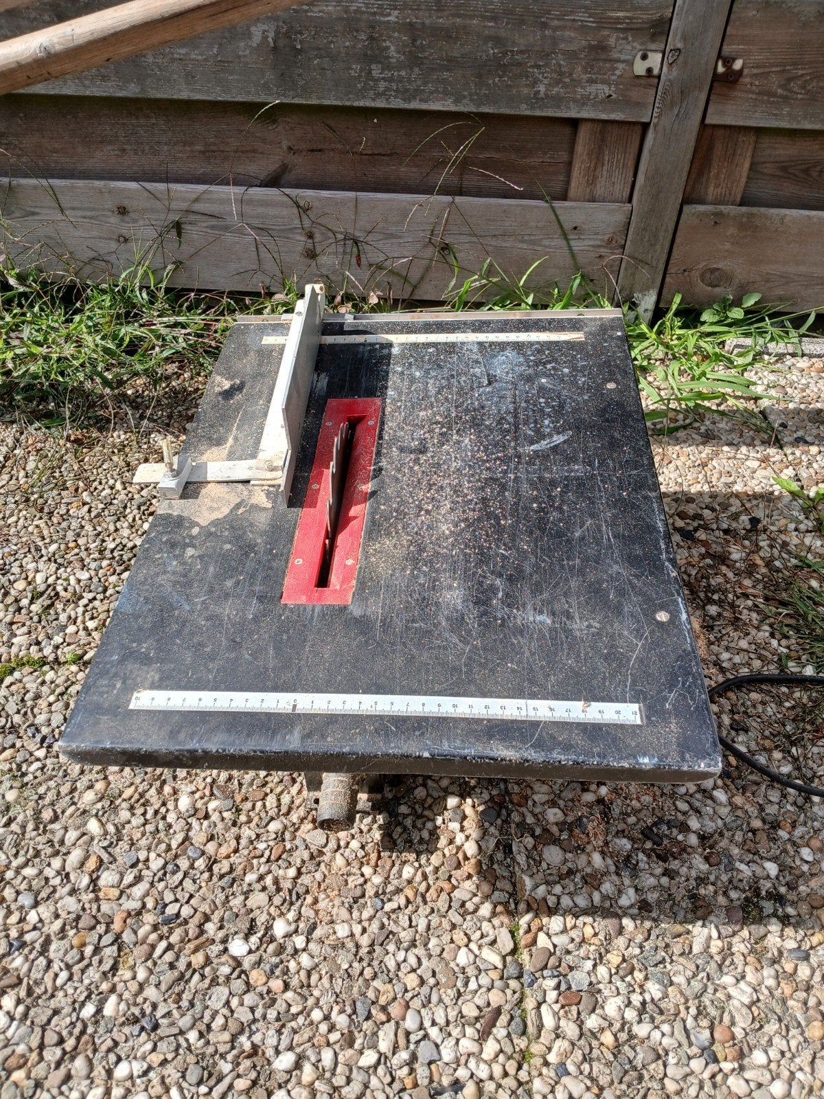 Meister Craft MTS 720 Tafelcirkelzaag - Gebruikt, Doe-het-zelf en Verbouw, Ophalen, Cirkelzaag, 600 tot 1200 watt, 30 tot 70 mm